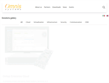 Tablet Screenshot of omnis-systems.com
